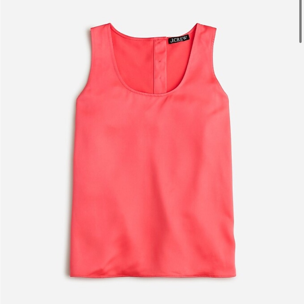 J. Crew Sleeveless Shell Top in Everyday Crepe